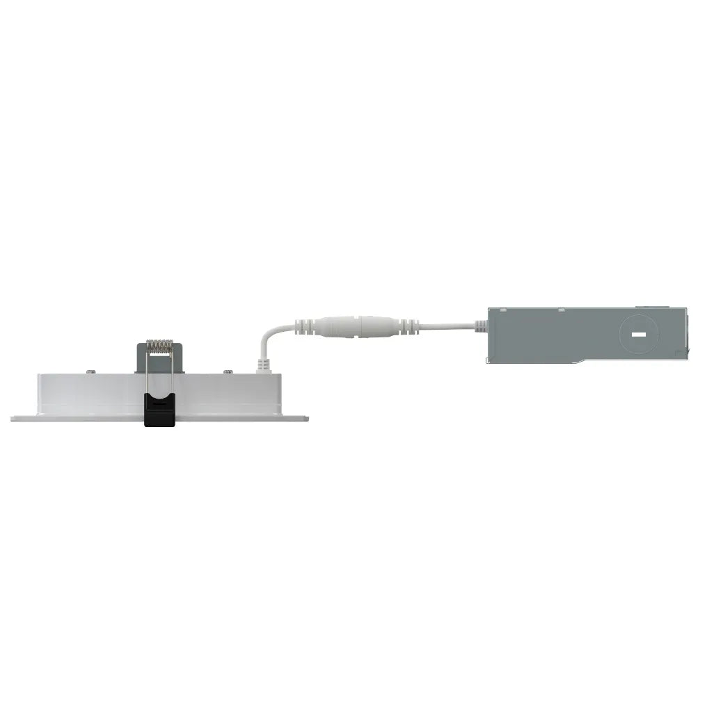 Slim 6" LED Downlight - 1100 Lumens - Push Lens for CCT Selections - 2700k-5000k - 120V TRIAC DIM