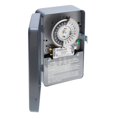 TORK 1109A - 24-Hour Indoor Mechanical Time Switch - 120-277 Volts - DPST Outputs