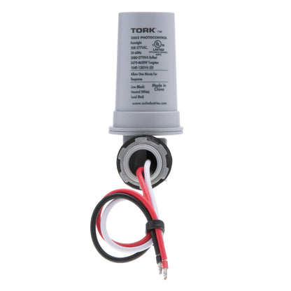 TORK 2022 - 1/2" Stem & Swivel Pencil - Lexan Cover - On 1-5Fc / Off 3-15Fc - 6" Leads - 208-277V