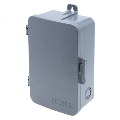 TORK EW101B - 7 Day Digital Timer One Channel - 30A - 120-277V - Spst - Indoor/Outdoor - Plastic Enclosure