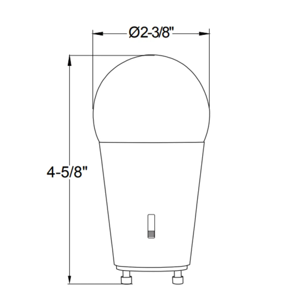 LED A19 GU24 Base 15 Watt (100 Watt Equivalent) Dimmable 120V