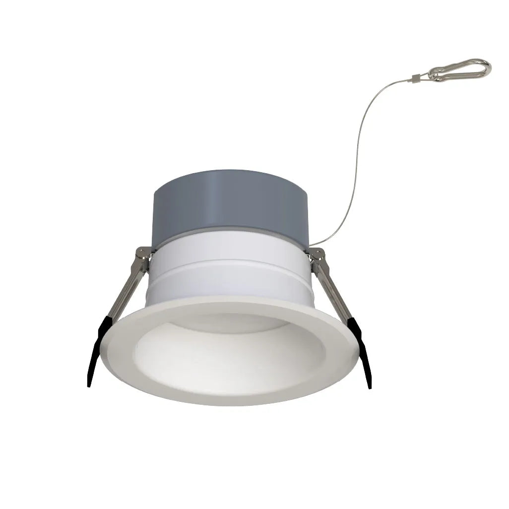 Commercial 4" LED Downlight Retrofit - 600-1000 Lumens - CCT Selectable - 2700k-5000k - 120-277v - TRIAC/ELV & 0-10V