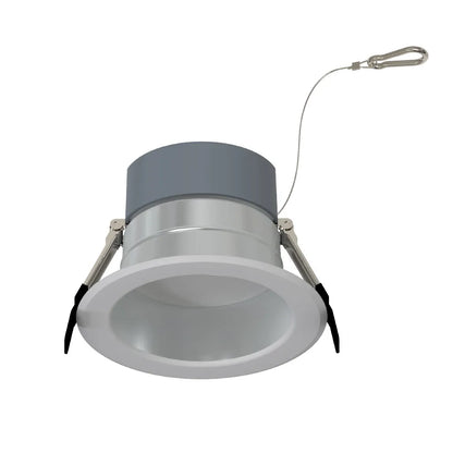 Commercial 4" LED Downlight Retrofit - 600-1000 Lumens - CCT Selectable - 2700k-5000k - 120-277v - TRIAC/ELV & 0-10V