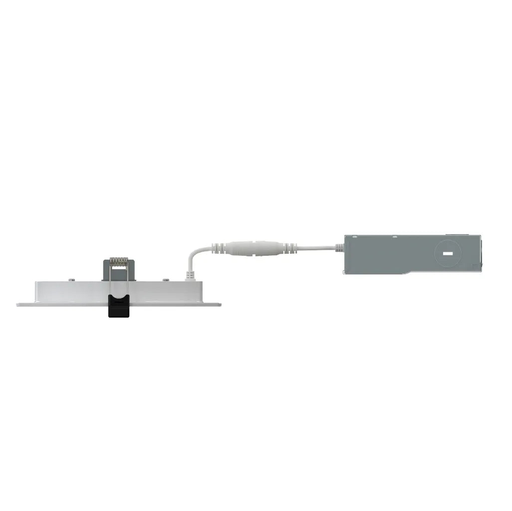 Slim 6" LED Smooth Downlight - 1100 Lumens - Push Lens for CCT Selections - 2700k-5000k - 120V TRIAC DIM