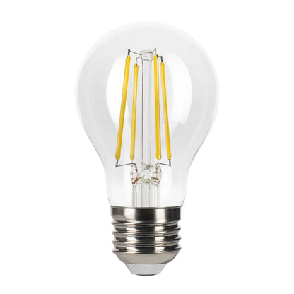 LED Filament A19 Bulb Medium (E26) Base 3-Way Dimming 300/500/800Lum (60W Equiv) Clear Gen-4