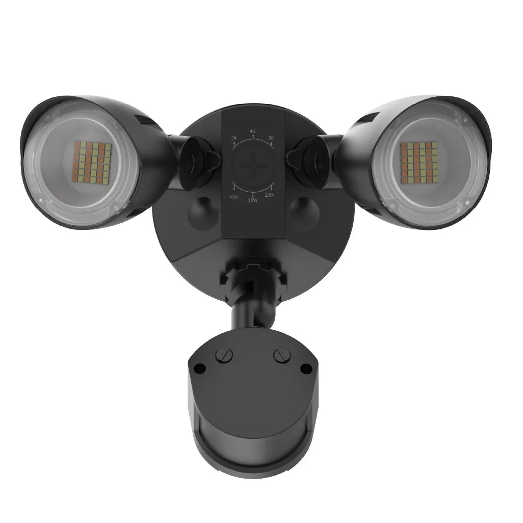 Patrol LED Security Flood with Motion Sensor/Photo Control - 1300Lm-2900Lm - 3k/4k/5k - Bronze/White