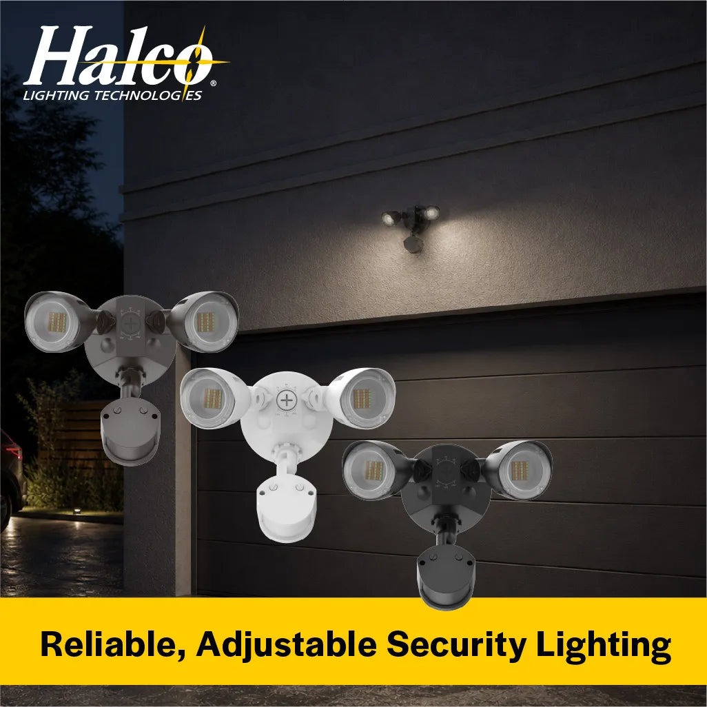 Patrol LED Security Flood with Motion Sensor/Photo Control - 1300Lm-2900Lm - 3k/4k/5k - Bronze/White
