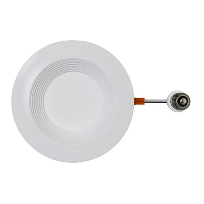 Residential 4" LED Retrofit Downlight - Baffle - 700 Lumens - CCT Selectable - 2700k-5000k - 120V TRIAC DIM