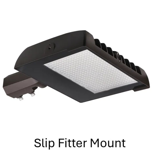 Sektor Flood Lights - XLarge / High Voltage - 7,800-14,800Lm - Selectable - Slip Fitter & Trunnion Mount